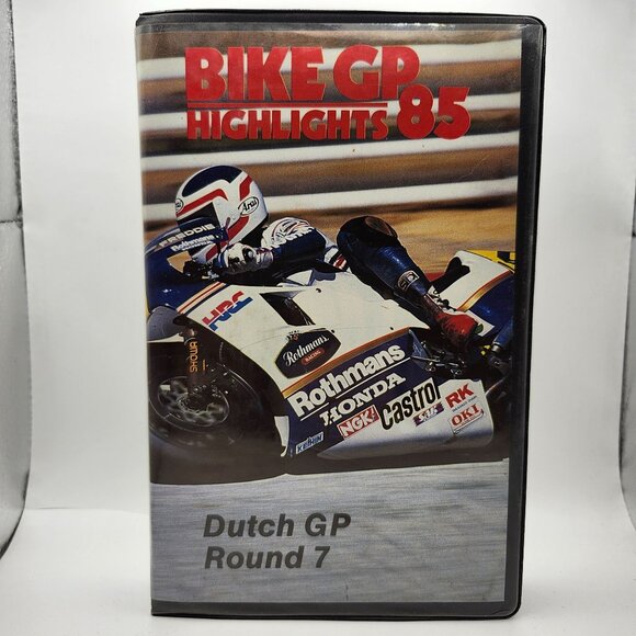Bike GP Highlights 85 VHS Dutch GP Round 7 Assen 250CC 500CC - Picture 1 of 5